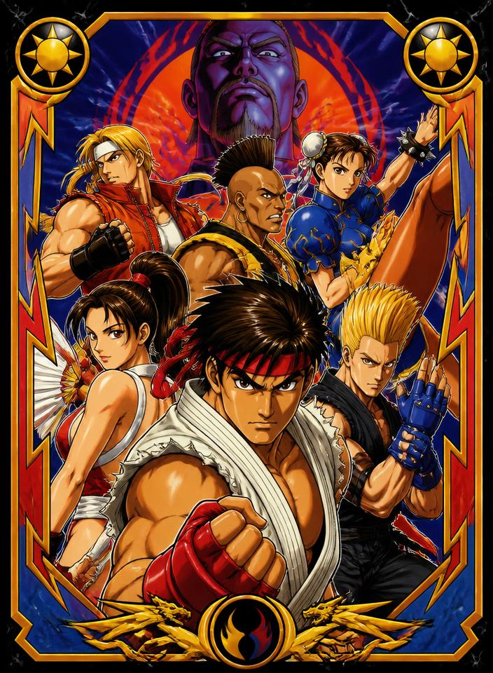 Capa do jogo King of Fighters