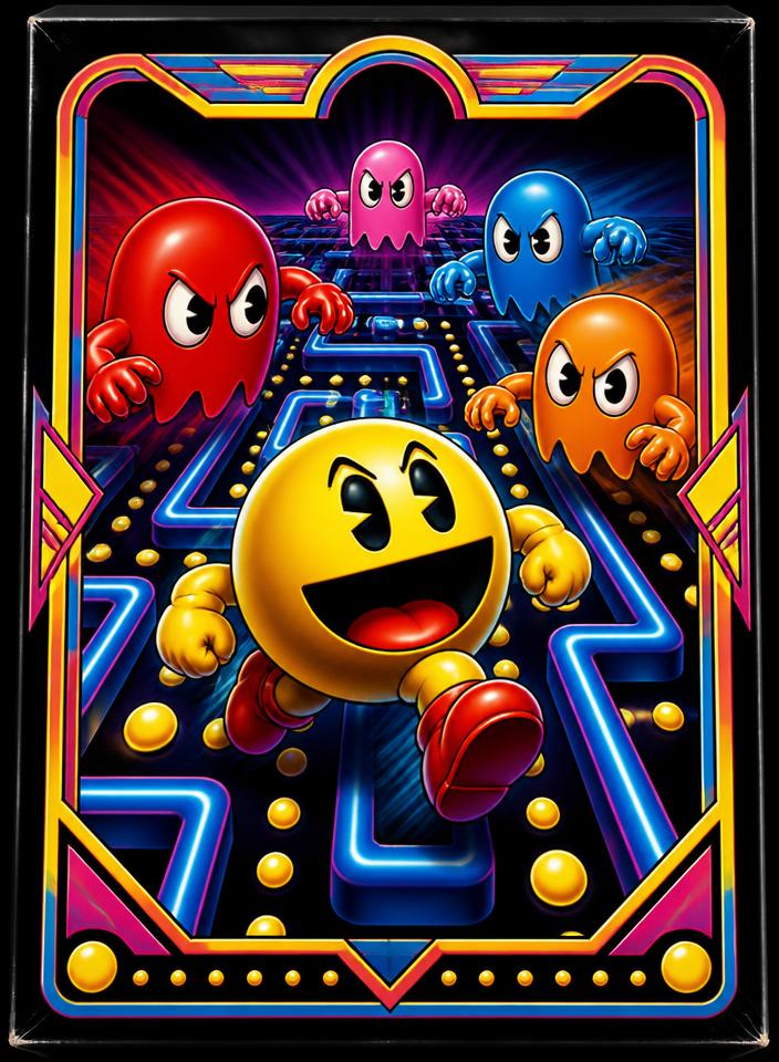 Capa do jogo Pac-Man