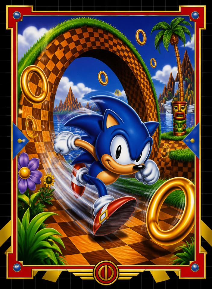Capa do jogo Sonic